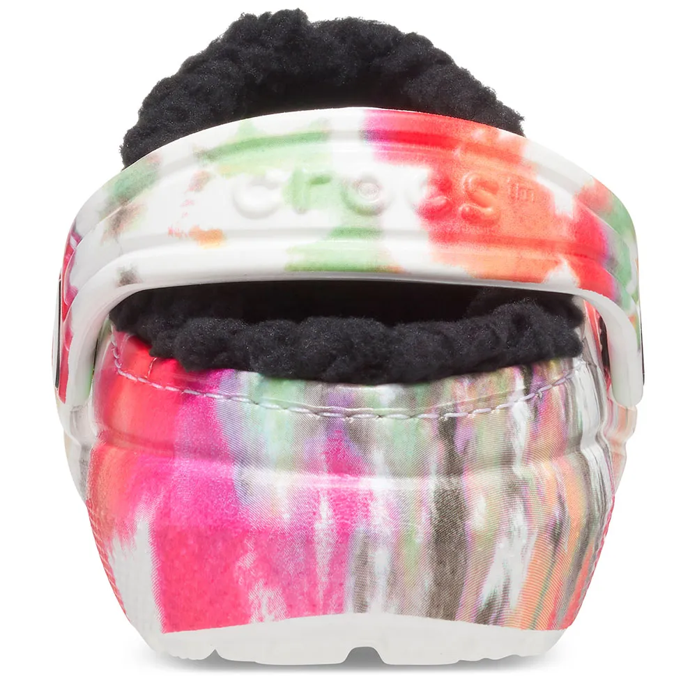 Купить Crocs 206683-0c4-c4 Деревянные башмаки Classic Lined Tiedye Graphic Black / Multi 35x25x15 EU 19 7ft.ru в интернет магазине Семь Футов