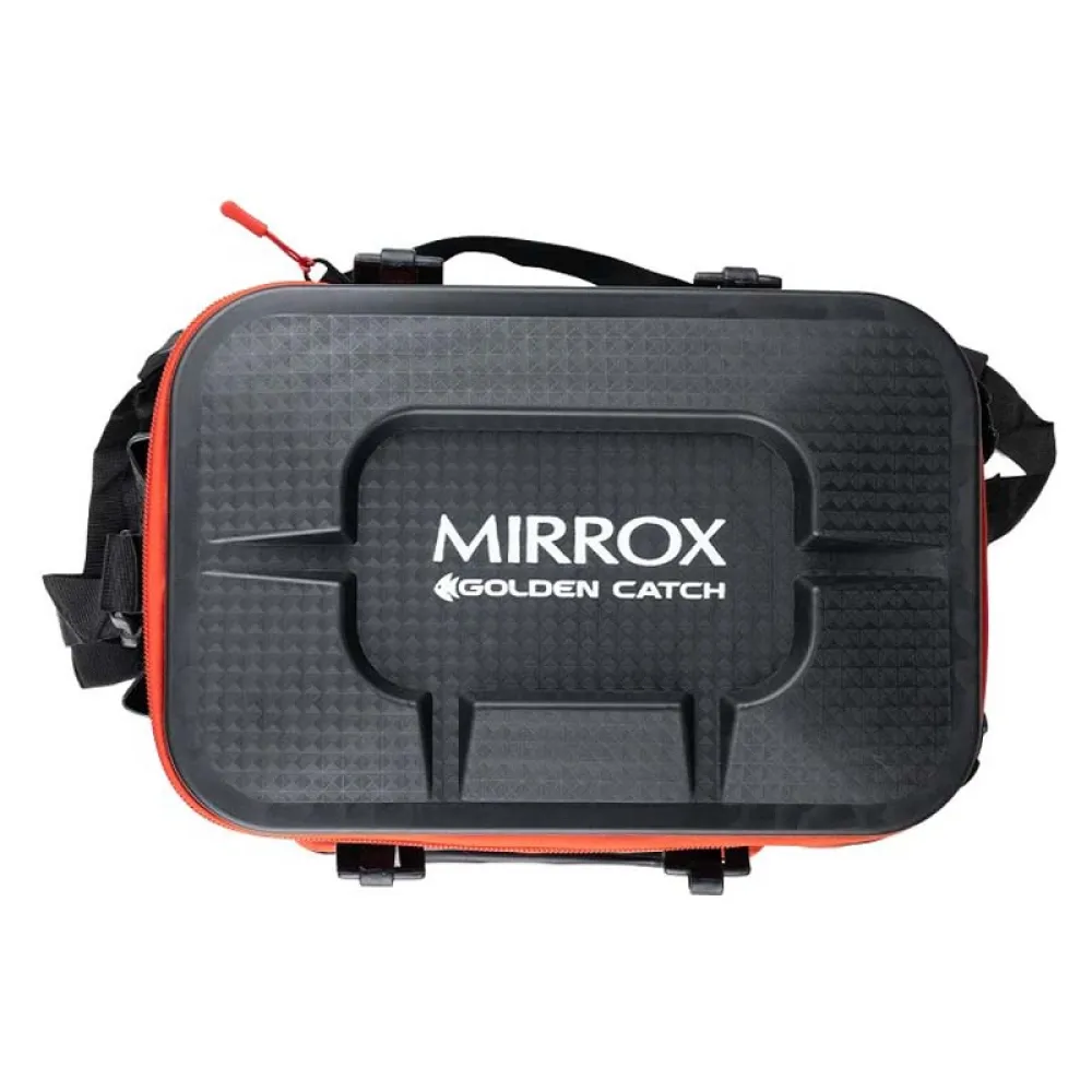 Купить Golden catch 7139322 Сумка для рыболовных снастей Mirrox Bakkan XL 35L Black / Orange 40x30x25 47 x 29 x 28 cm 7ft.ru в интернет магазине Семь Футов