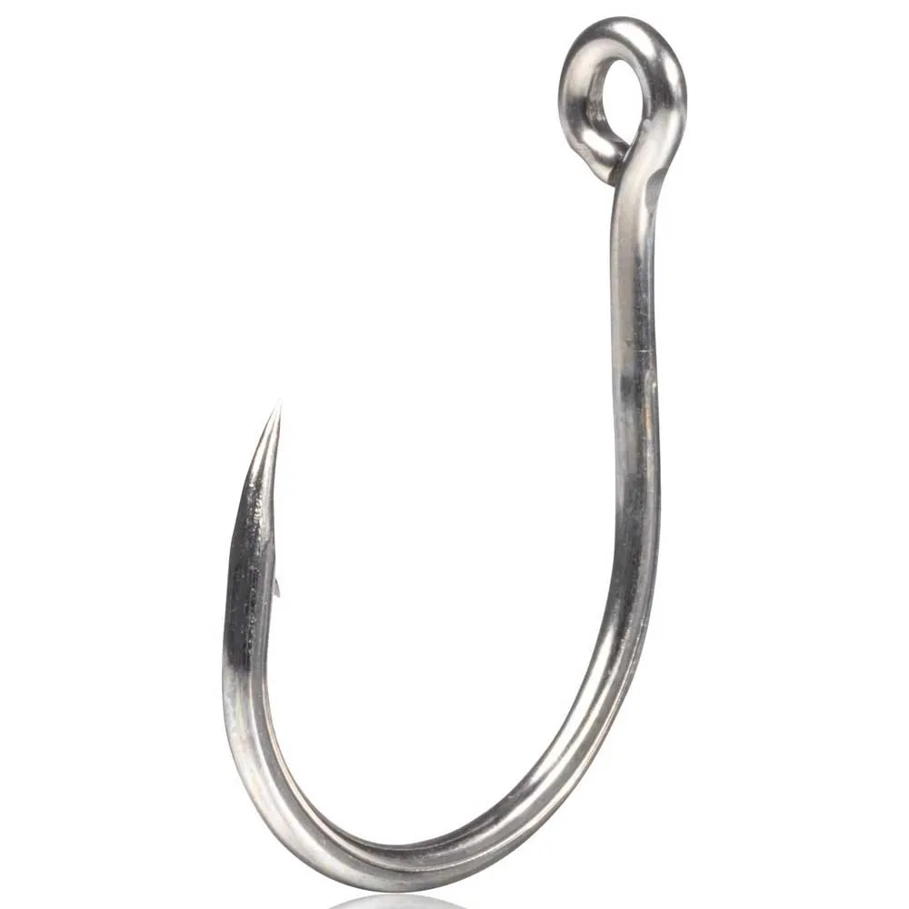 Купить Mustad 35101UN-TS-6/0-5U Однобородный крючок с бородкой Kaiju Single Ring Серебристый Titan Steel 6/0 7ft.ru в интернет магазине Семь Футов