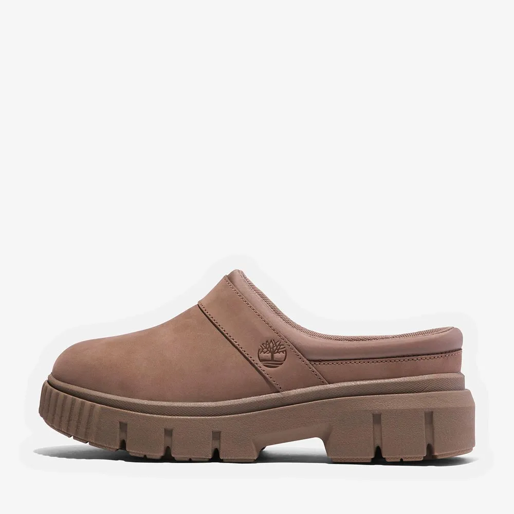 Купить Timberland tb0a64a4en51w-070 Деревянные башмаки Greyfield Taupe Nubuck 35x25x15 EU 38 7ft.ru в интернет магазине Семь Футов