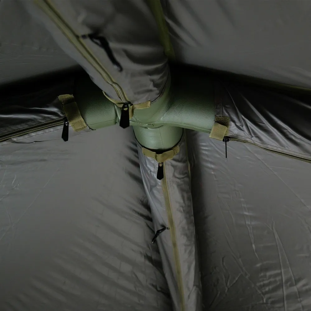 Купить Pro elite baits r135001 палатка Pro Goliat Air Green 130x35x35 300 x 300 x 210 cm 7ft.ru в интернет магазине Семь Футов