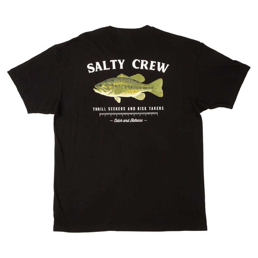 Купить Salty crew 20035228-BLK-M Футболка с коротким рукавом Bigmouth Premium Черный Black M 7ft.ru в интернет магазине Семь Футов