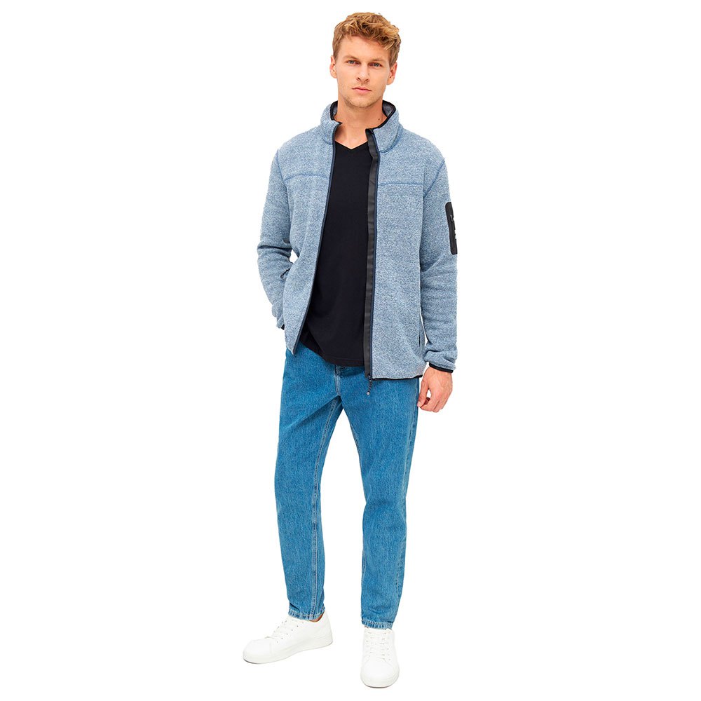 Купить Sea ranch 20-7-839-4034-S Флисовая на молнии Sidney Голубой Jeans Blue S 7ft.ru в интернет магазине Семь Футов