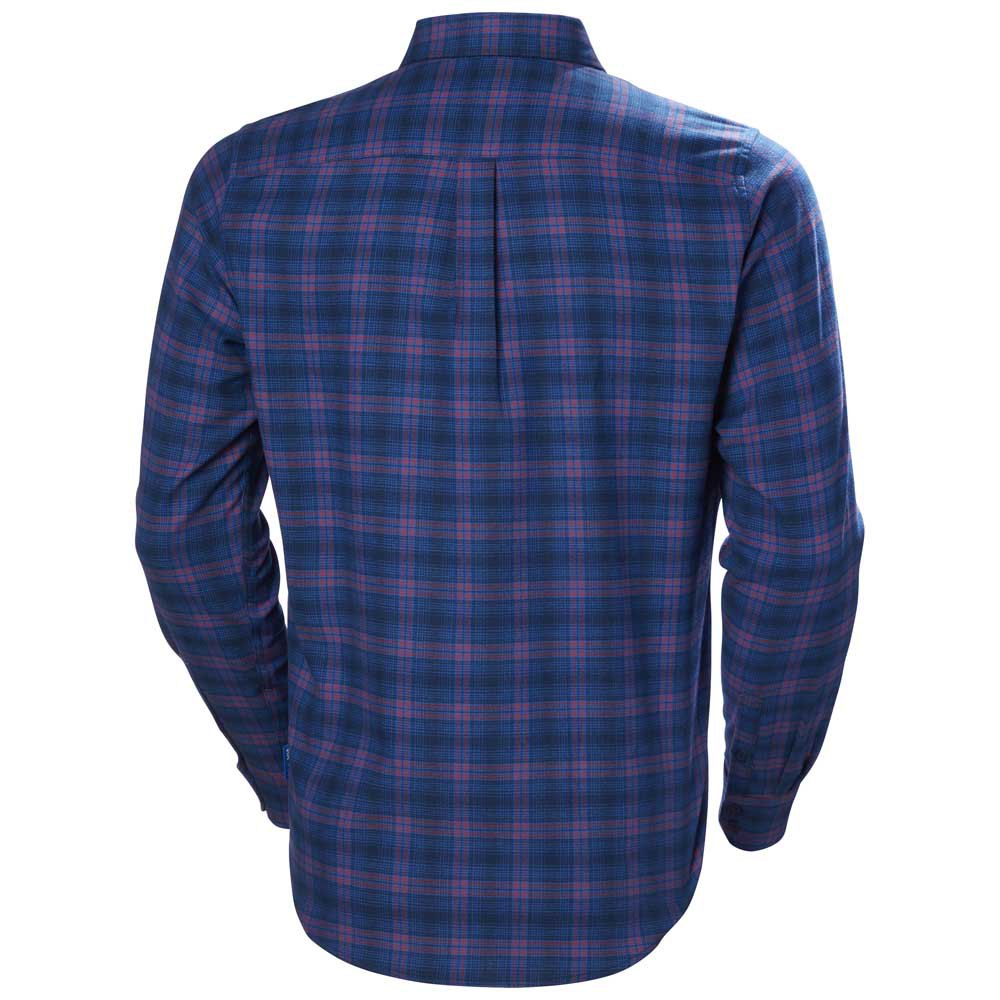 Купить Helly hansen 62731_584-L Футболка Lokka Organic Flannel Голубой Ocean Classic Plaid L 7ft.ru в интернет магазине Семь Футов