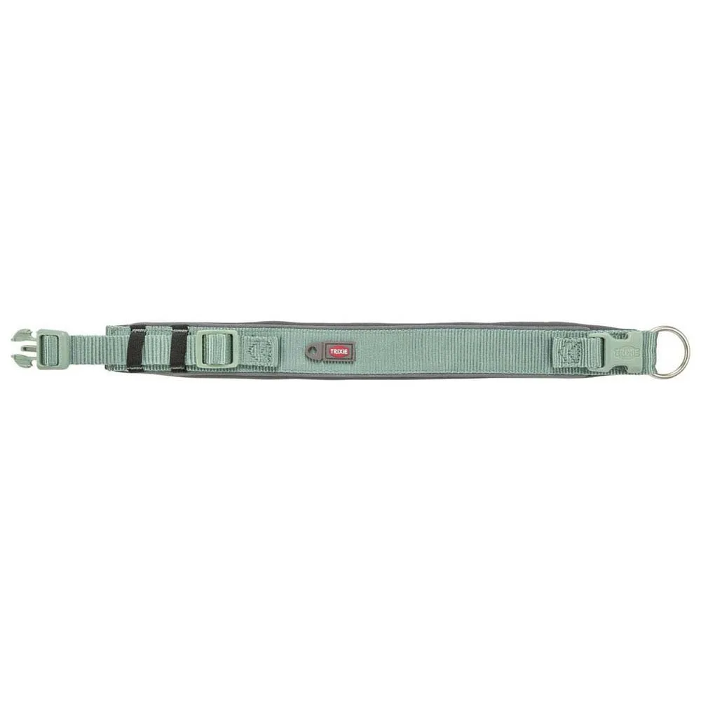 Купить Trixie 1995734 ошейник для собак Premium  Sage / Graphite M–L 7ft.ru в интернет магазине Семь Футов