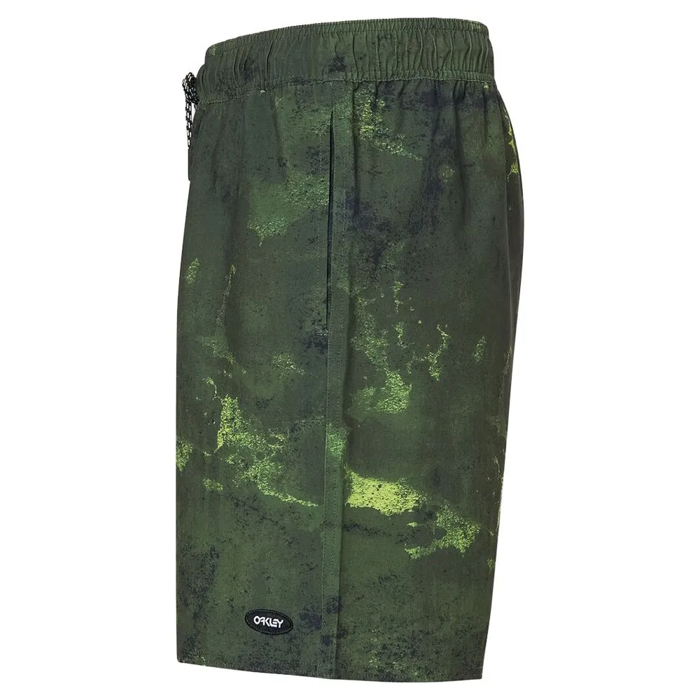 Купить Oakley FOA406218-7AQ-XL Плавки Sunset RC 19´´  Oxidation Print Green XL 7ft.ru в интернет магазине Семь Футов