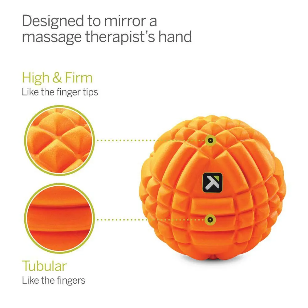 Купить Triggerpoint 21128-thegridball-orange массажный мяч The Grid ® 15x15x15 12.7 cm 7ft.ru в интернет магазине Семь Футов