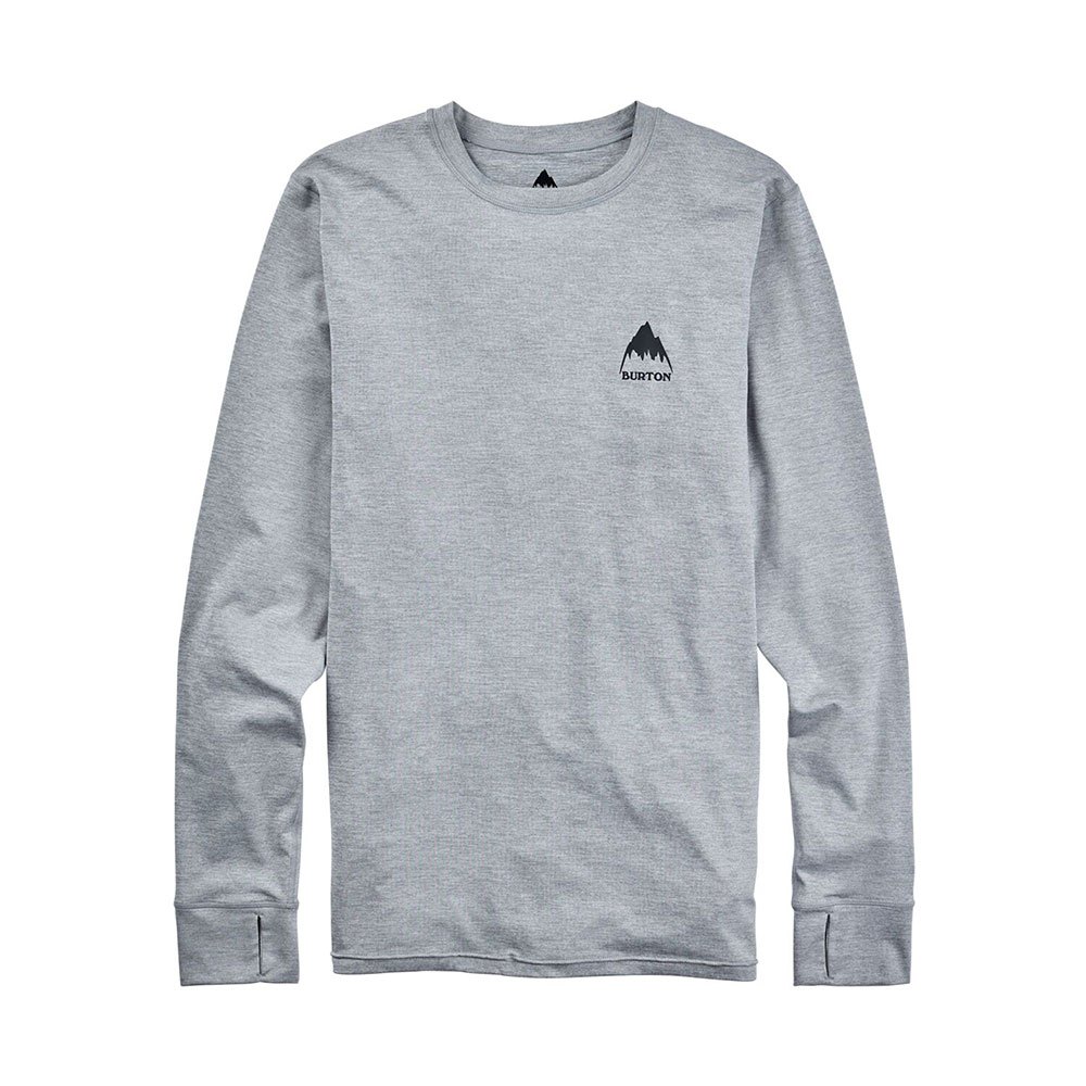 Купить Burton 22176100020-S Базовый слой с длинным рукавом Lightweight X Серый Grey Heather S 7ft.ru в интернет магазине Семь Футов