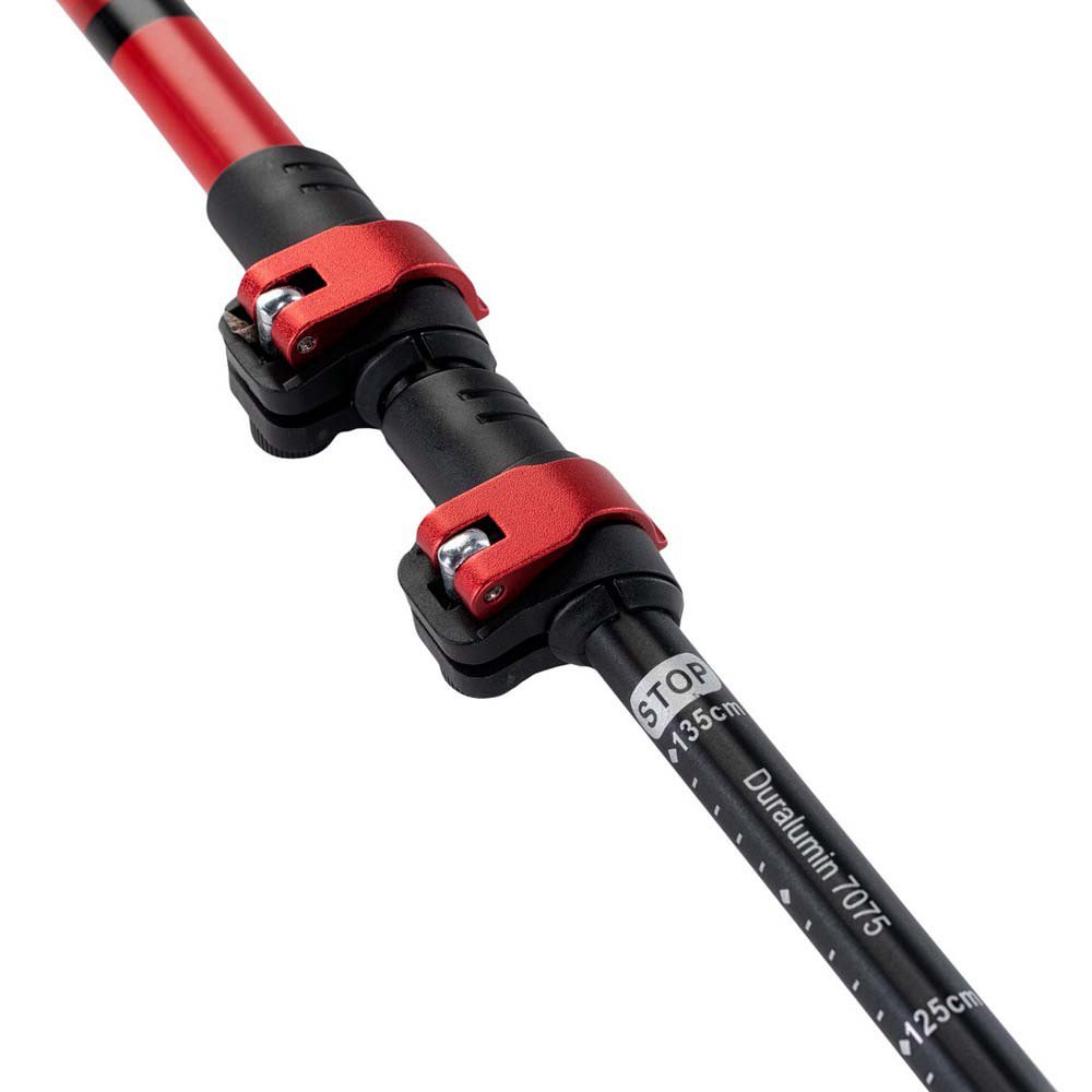 Купить Elbrus M000136560-62-135 CM Katmandu Поляки Серебристый  Red / Black 62-135 cm 7ft.ru в интернет магазине Семь Футов