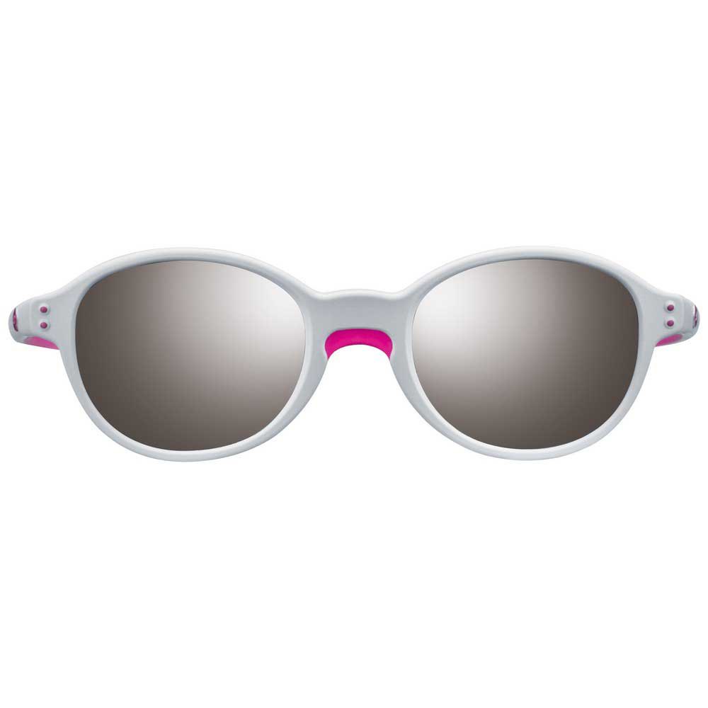 Купить Julbo JU5231121 Frisbee Солнцезащитные Очки  Grey Clair / Pink Fluo Smoked Silver Flash /CAT3 7ft.ru в интернет магазине Семь Футов