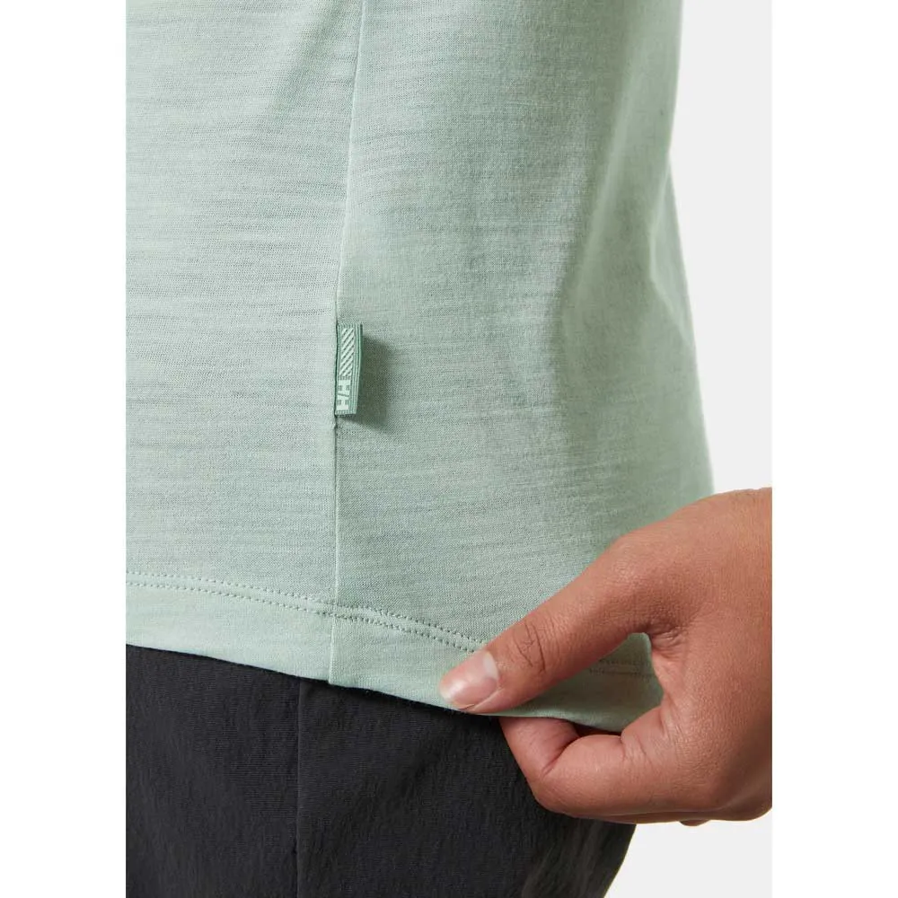 Купить Helly hansen 49533_462-xs Базовый слой с коротким рукавом Durawool Green Mist 30x25x2 7ft.ru в интернет магазине Семь Футов