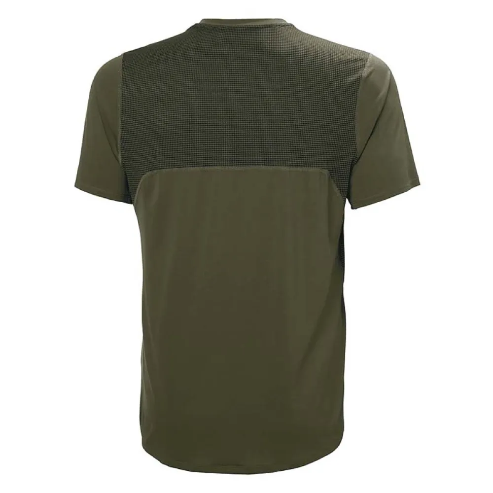 Купить Helly hansen 48494_431-M Футболка с коротким рукавом Tech Trail Utility Green M 7ft.ru в интернет магазине Семь Футов