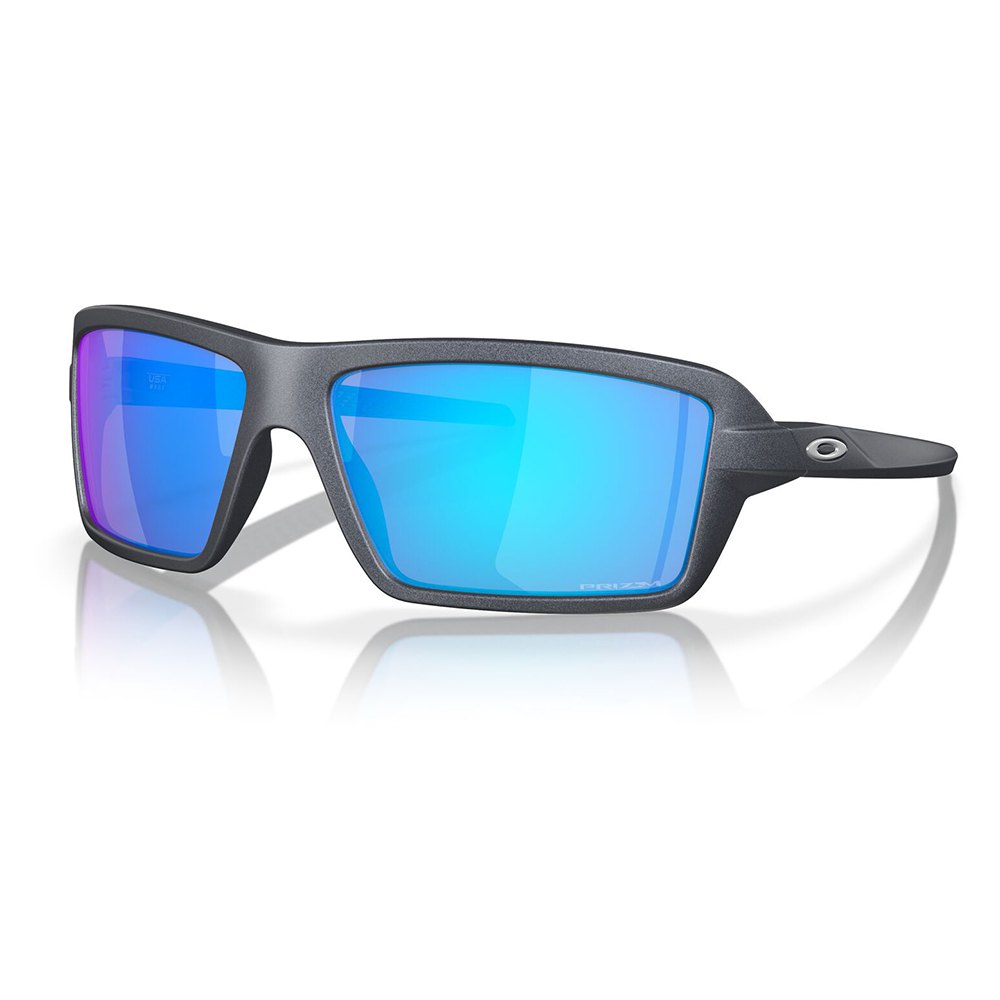 Купить Oakley OO9129-1863 Солнцезащитные очки Cables  Blue Steel Prizm Sapphire/CAT3 7ft.ru в интернет магазине Семь Футов