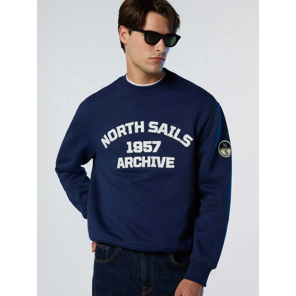 Купить North sails 691129-0898-l Толстовка Graphic Naval Academy 40x30x12 7ft.ru в интернет магазине Семь Футов