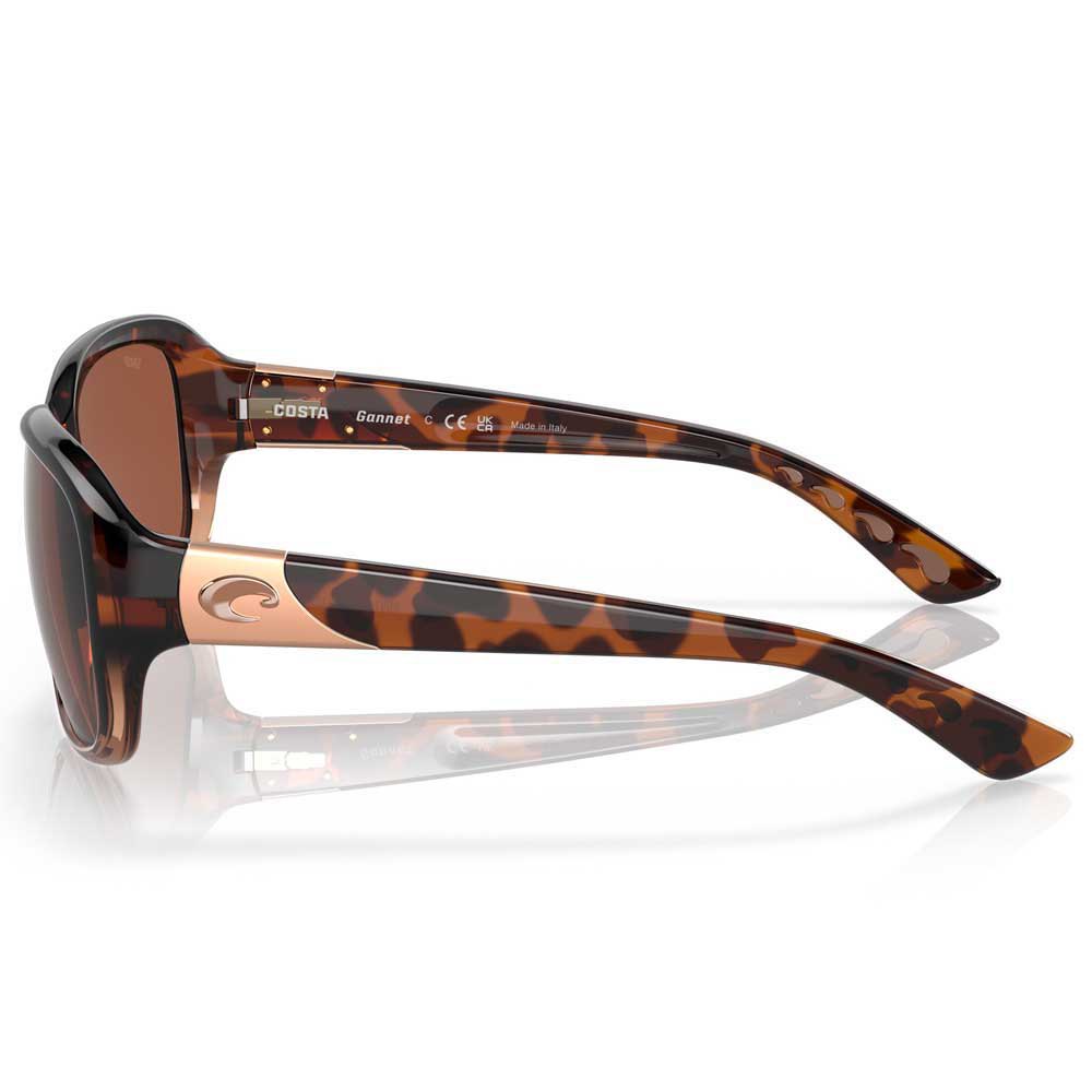 Купить Costa 06S9041-90410358 поляризованные солнцезащитные очки Gannet Shiny Tortoise Fade Copper 580P/CAT2 7ft.ru в интернет магазине Семь Футов
