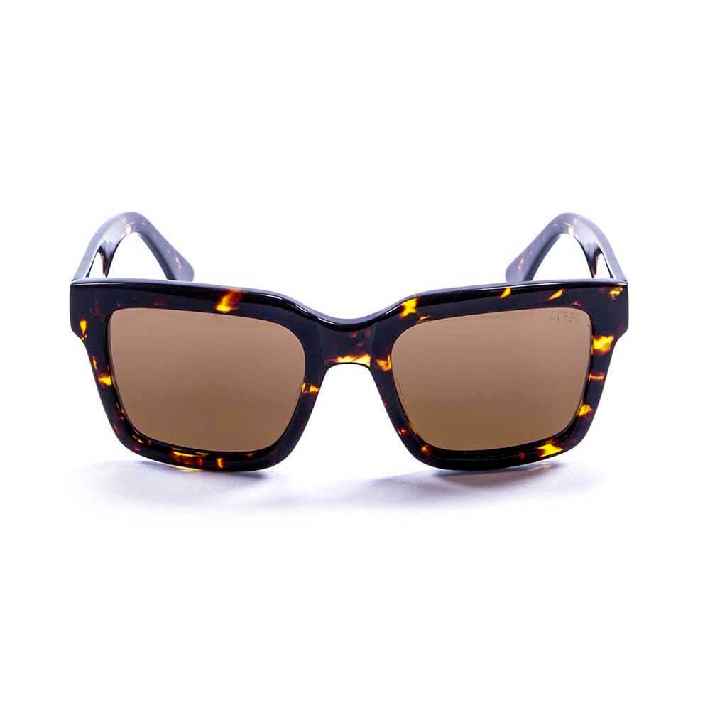 Купить Ocean sunglasses 63000.1 поляризованные солнцезащитные очки Jaws Demy Dark Brown 7ft.ru в интернет магазине Семь Футов