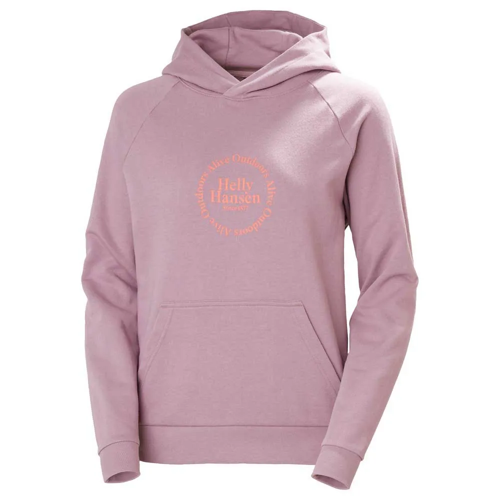 Купить Helly hansen 54239_676-m Толстовка с капюшоном Core Graphic Purple Clay 40x30x12 7ft.ru в интернет магазине Семь Футов