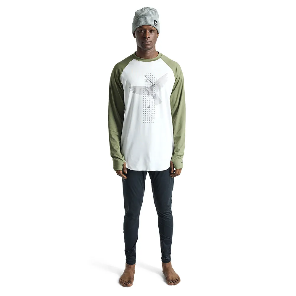 Купить Burton 15377111102-XL Базовый слой с длинным рукавом Roadie Tech Белая Stout White / Frsmss XL 7ft.ru в интернет магазине Семь Футов