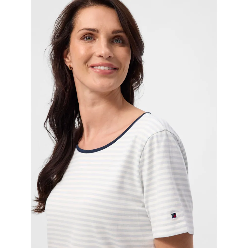 Купить Redgreen 172012400-160-l Футболка с коротким рукавом Cecilie Blue Pastel Stripe 30x25x2 7ft.ru в интернет магазине Семь Футов