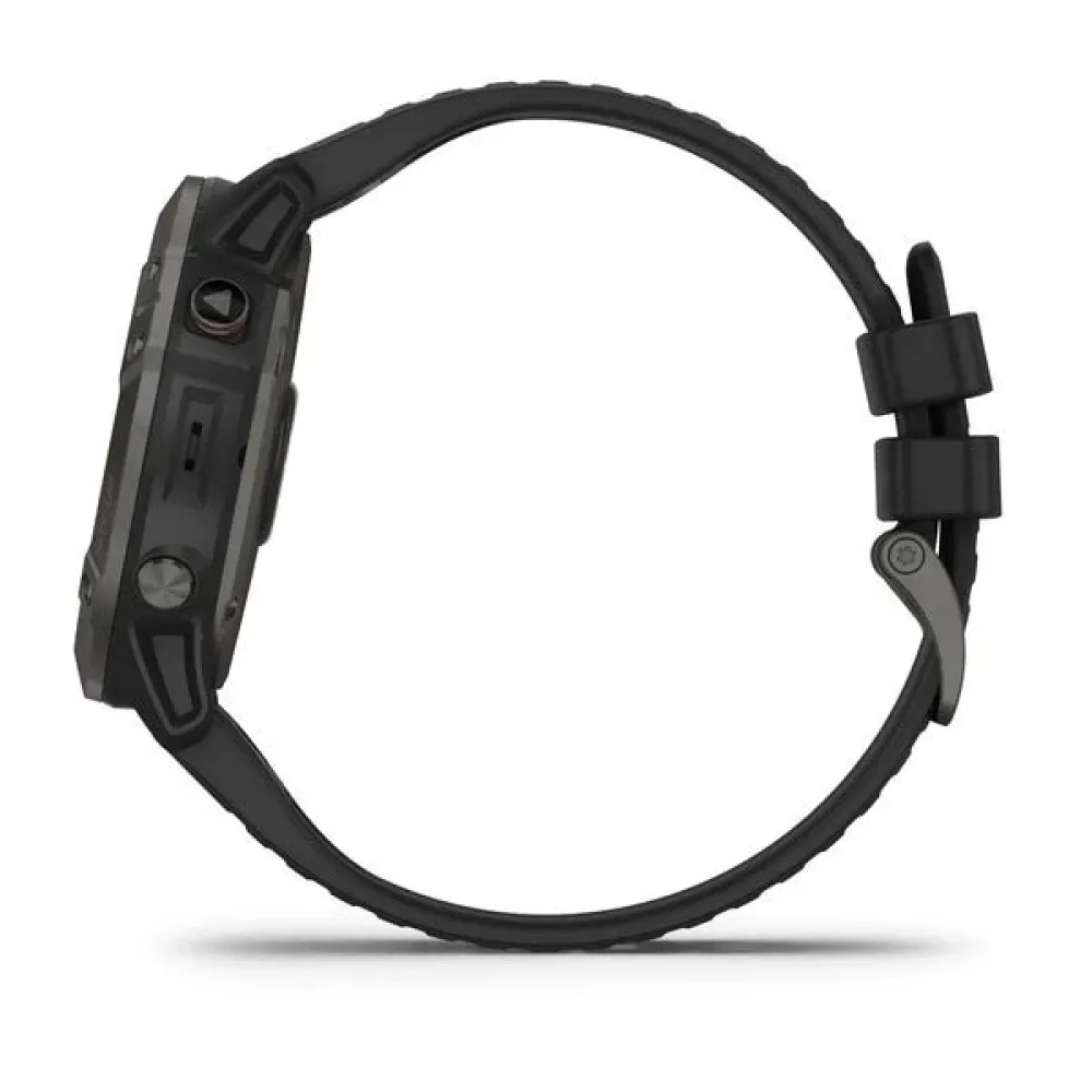 Купить Garmin R-11741851-010-02157-21 Часы Fenix 6X Pro Solar отремонтированы Черный Titanium DLC / Black 7ft.ru в интернет магазине Семь Футов