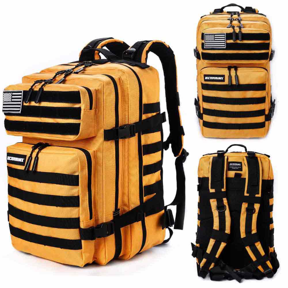 Купить Elitex training X001OEIHXL V1 45L Тактический рюкзак Желтый Orange 7ft.ru в интернет магазине Семь Футов