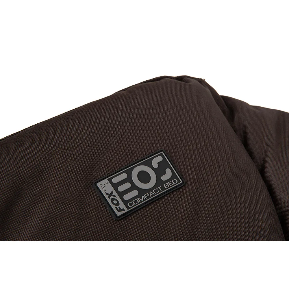 Купить Fox international cbc136 Раскладушка для Карпфишинга EOS Compact Brown 100x75x20 7ft.ru в интернет магазине Семь Футов