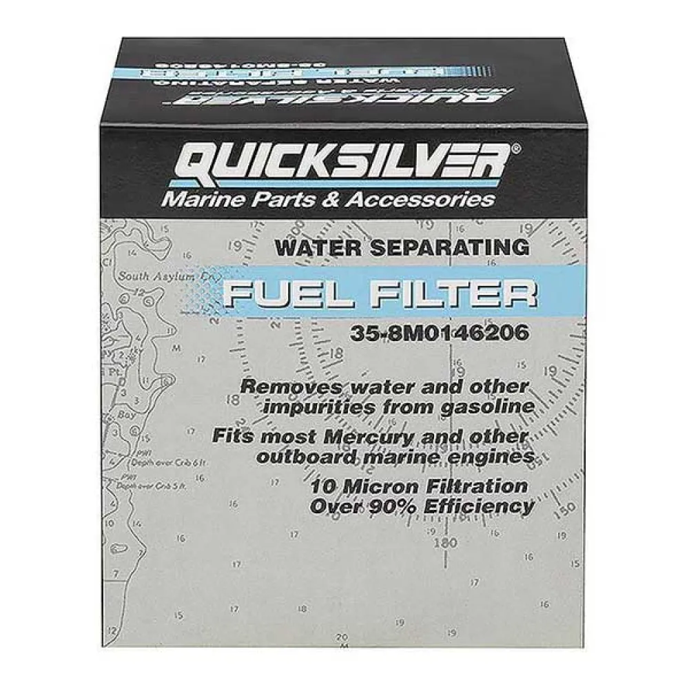 Купить Quicksilver 8m0146206 топливный фильтр Mercury 1´´ White 10x10x11 7ft.ru в интернет магазине Семь Футов