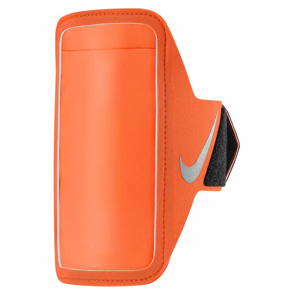 Купить Nike N0001266805OS Lean Plus Беговая повязка  Total Orange / Black / Silver 7ft.ru в интернет магазине Семь Футов