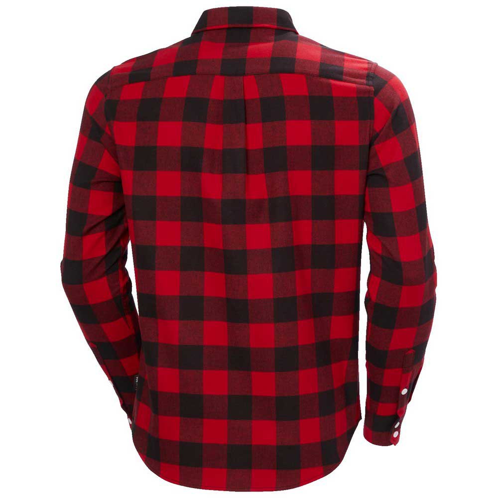 Купить Helly hansen 62731_162-L Футболка Lokka Organic Flannel  Red Buffalo Check L 7ft.ru в интернет магазине Семь Футов