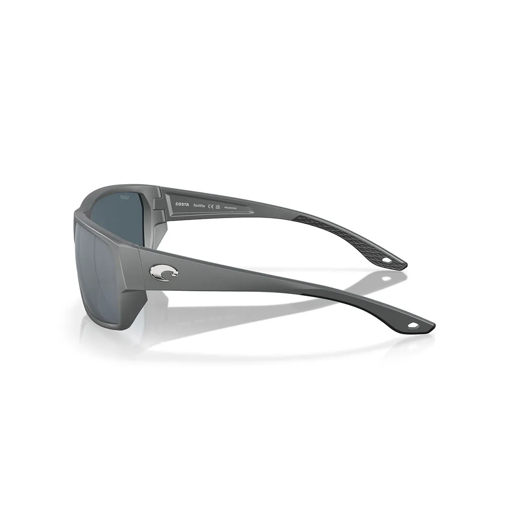 Купить Costa 06s9113-91131060 поляризованные солнцезащитные очки Tailfin Matte Gray 2 25x12x10 Gray Silver Mirror 580P/CAT3 7ft.ru в интернет магазине Семь Футов