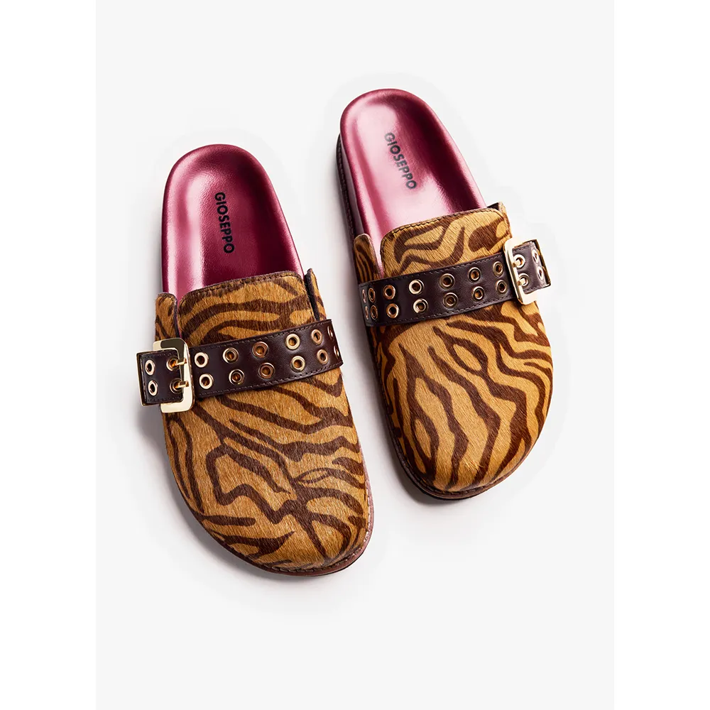 Купить Gioseppo 76107-p-brown-39 Деревянные башмаки Beulah 35x25x15 EU 39 7ft.ru в интернет магазине Семь Футов