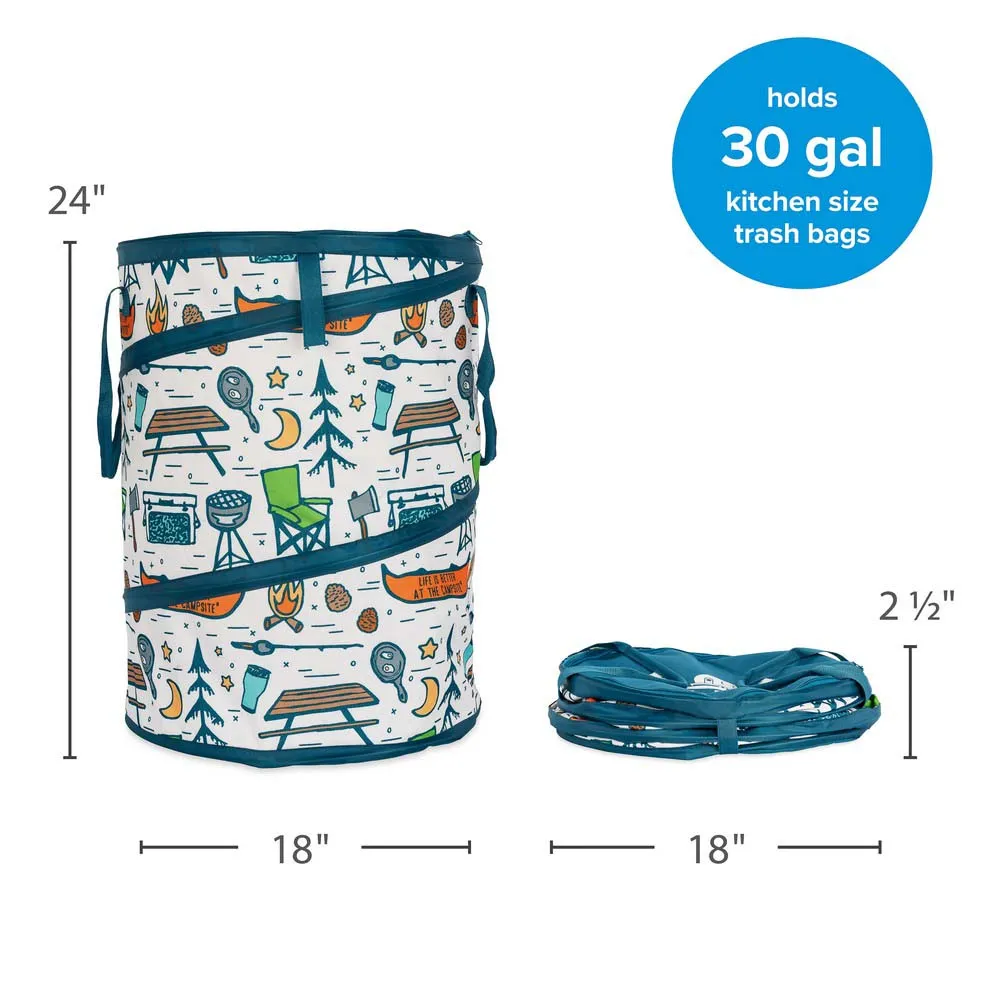 Купить Camco 17-42997 подвесная корзина Pop Up Utility  Multicolour / Campsite 45.72 x 60.96 cm 7ft.ru в интернет магазине Семь Футов