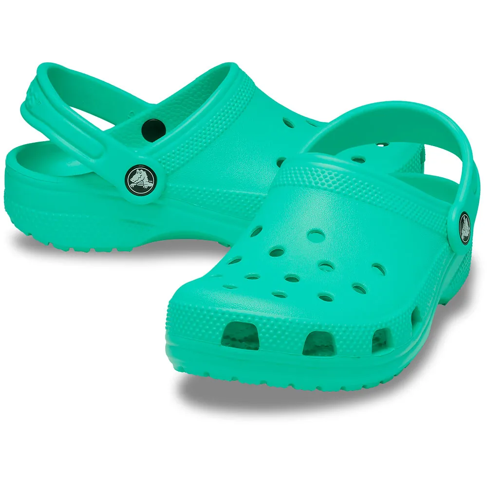 Купить Crocs 206990-3wm-c4 Деревянные башмаки Classic T Lagoon 35x25x15 EU 19 7ft.ru в интернет магазине Семь Футов