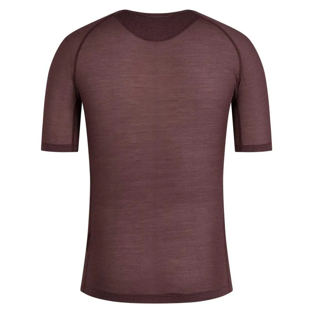 Купить Rapha BFM01XXHKMLRG Базовый слой с коротким рукавом Merino Lightweight Huckleberry Marl / Huckleberry L 7ft.ru в интернет магазине Семь Футов