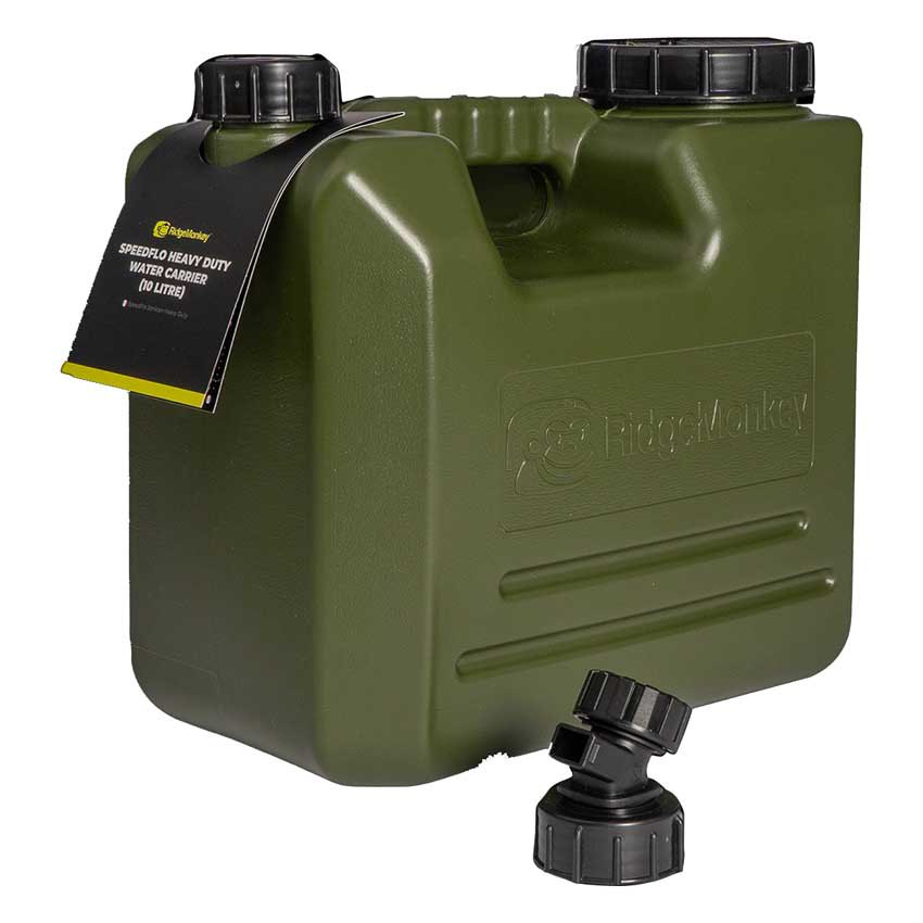 Купить Ridgemonkey RM-SFWC-10-UNIT SpeedFlo Heavy Duty 10L Водовоз  Green 7ft.ru в интернет магазине Семь Футов