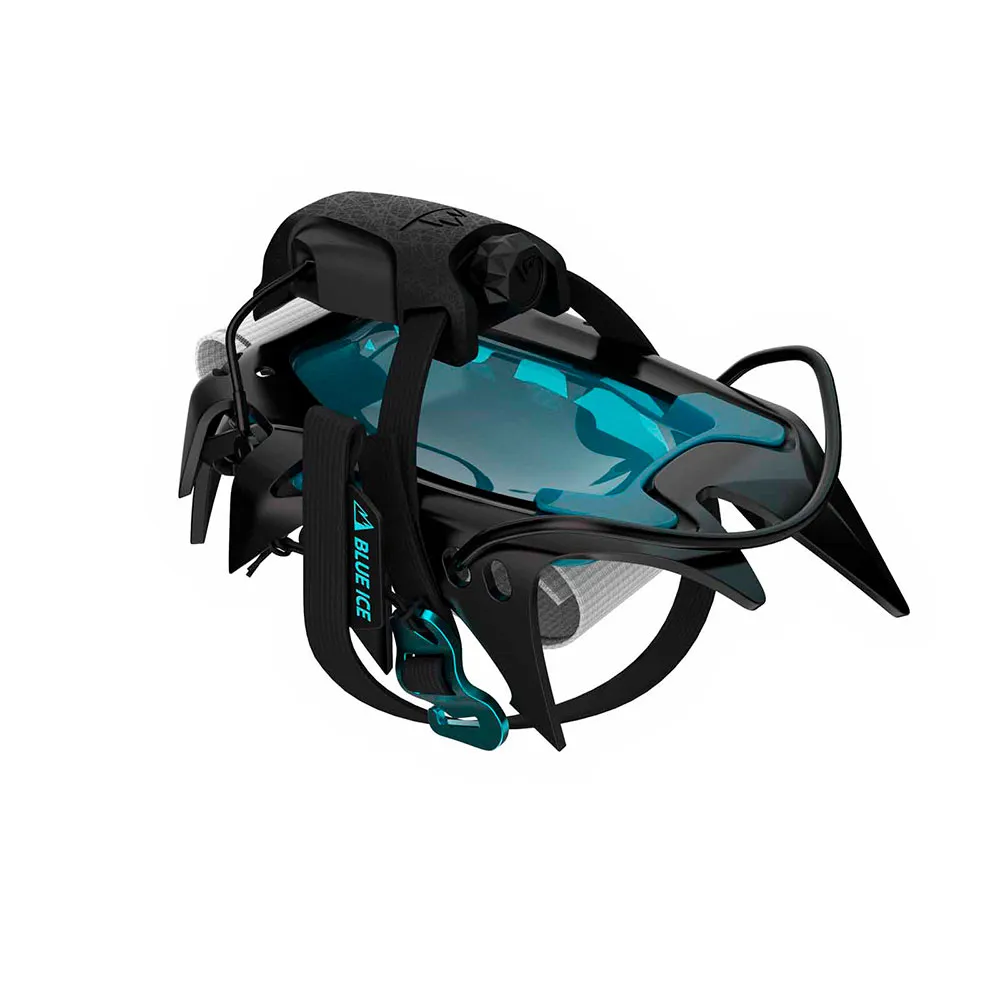 Купить Blue ice 100475-BLK-SNA-35-47 Альпинистские кошки Harfang Mono Black EU 35-47 7ft.ru в интернет магазине Семь Футов