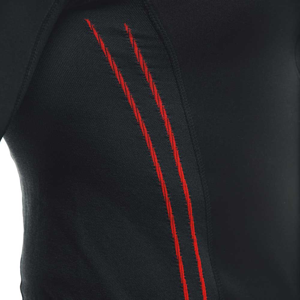 Купить Dainese 201916015-606-L Компрессионная футболка с длинным рукавом No Wind Thermo Черный Black / Red L 7ft.ru в интернет магазине Семь Футов