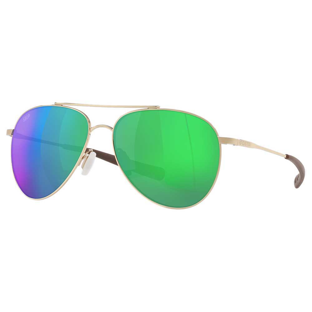 Купить Costa 06S6005-60050360 Зеркальные поляризованные солнцезащитные очки Cook Gold Green Mirror 580P/CAT2 7ft.ru в интернет магазине Семь Футов