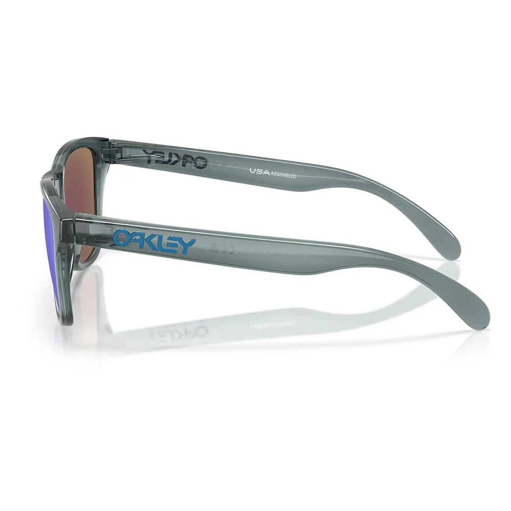 Купить Oakley OO9508-0553 поляризованные солнцезащитные очки Frogskins s Crystal Black Prizm Sapphire Polar/CAT3 7ft.ru в интернет магазине Семь Футов