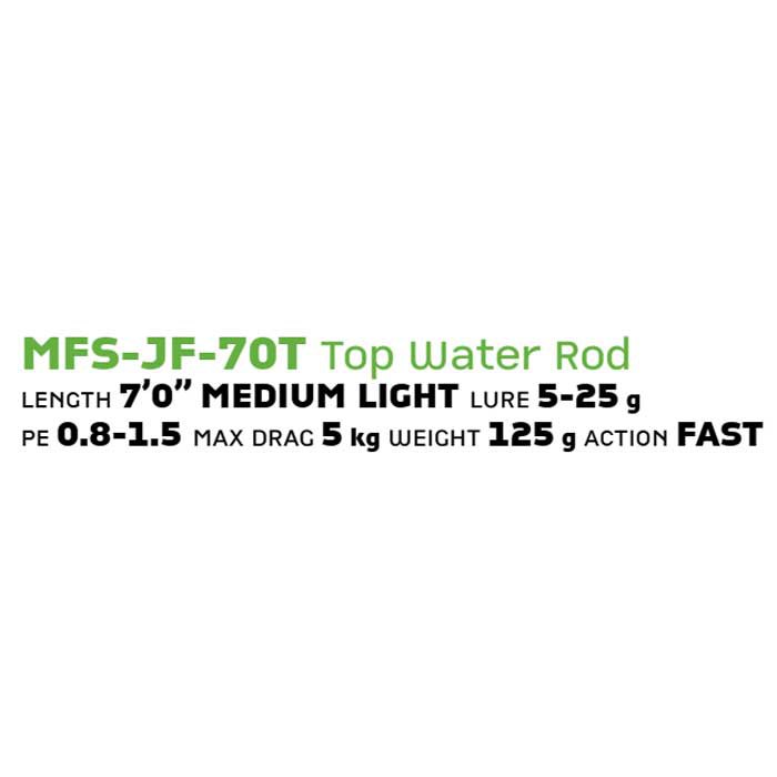 Купить Molix MFS-JF-70T спиннинговое удилище Fioretto Speciale JackFin Top Water Black 2.13 m 7ft.ru в интернет магазине Семь Футов