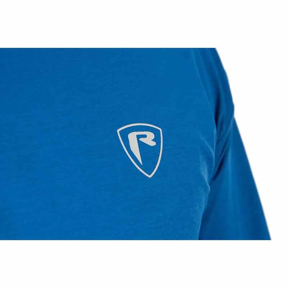 Купить Fox rage npr715 Футболка с длинным рукавом Logo Hooded Blue 30x20x5 M 7ft.ru в интернет магазине Семь Футов