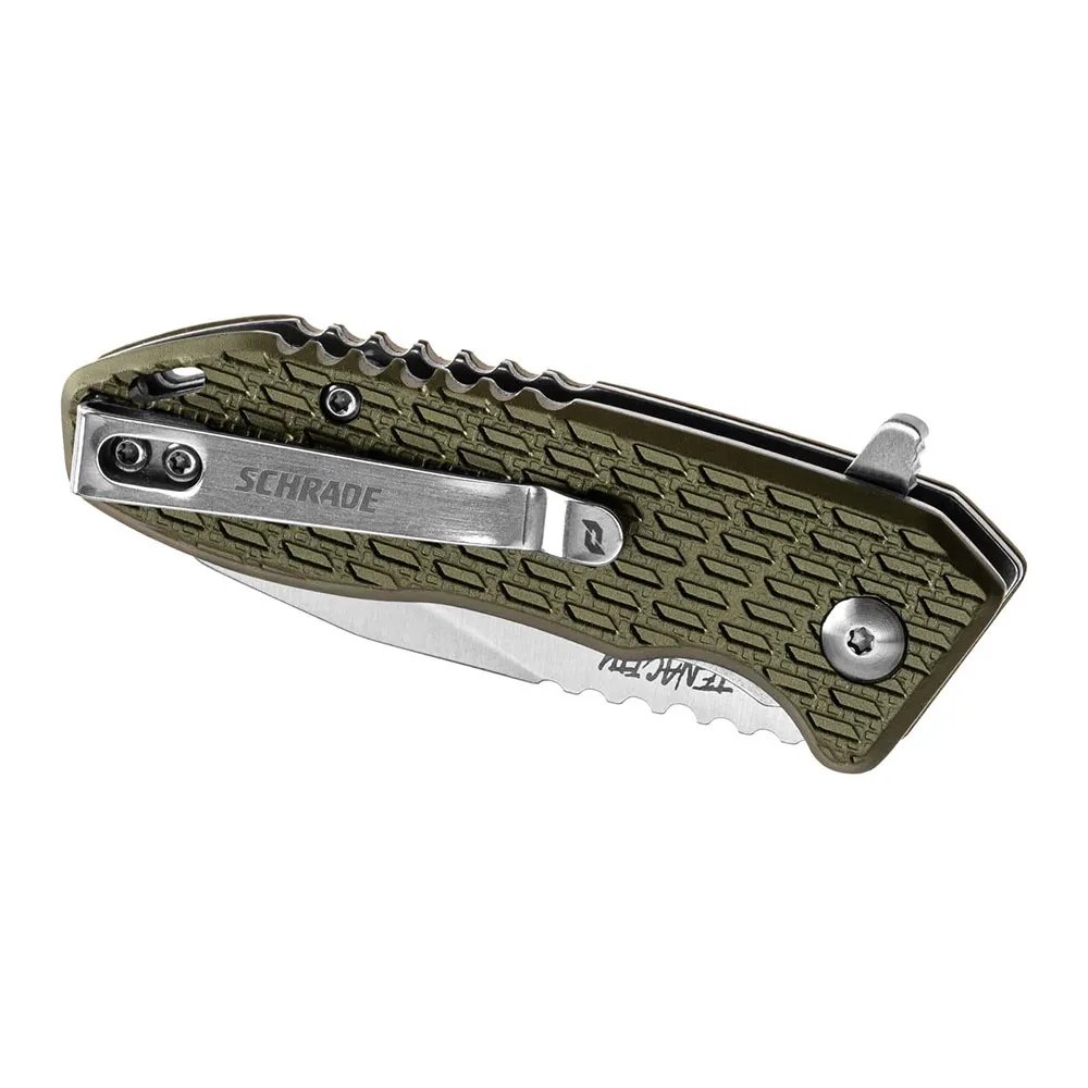 Купить Schrade 12419422100 Нож нож Tenacity Folder Серебристый Olive 7ft.ru в интернет магазине Семь Футов