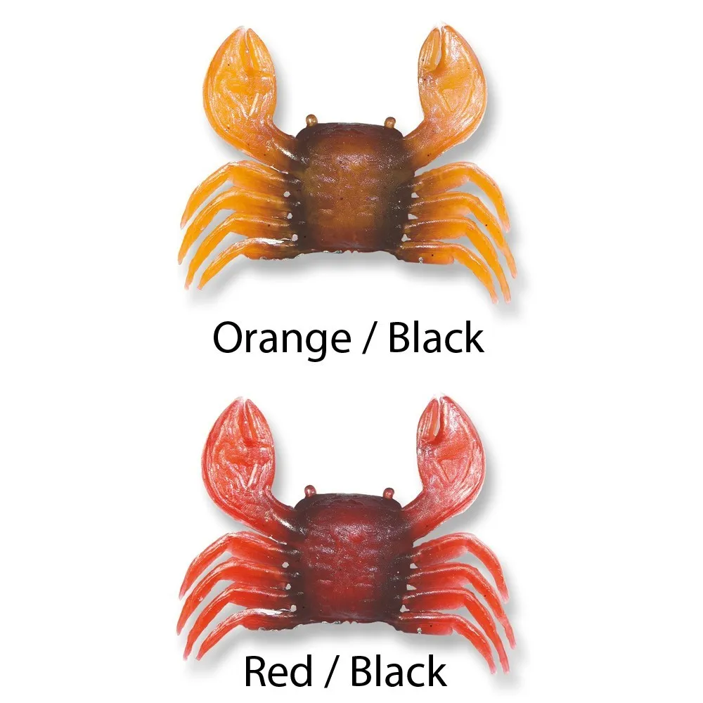 Купить Sele 509825 Мягкий приманка Crab 90x50 mm Оранжевый Red / Black 7ft.ru в интернет магазине Семь Футов
