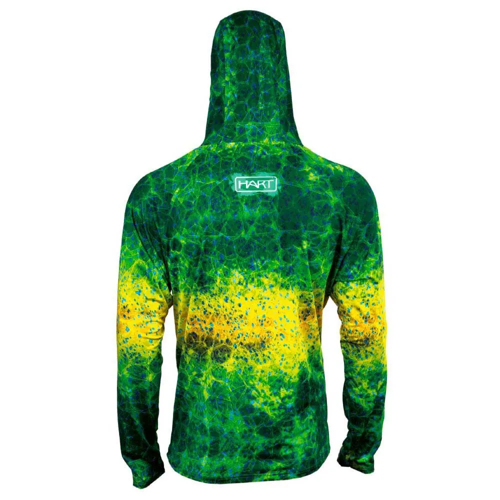 Купить Hart XHTROM Базовый слой с длинным рукавом Tropic Green / Yellow / Camo M 7ft.ru в интернет магазине Семь Футов