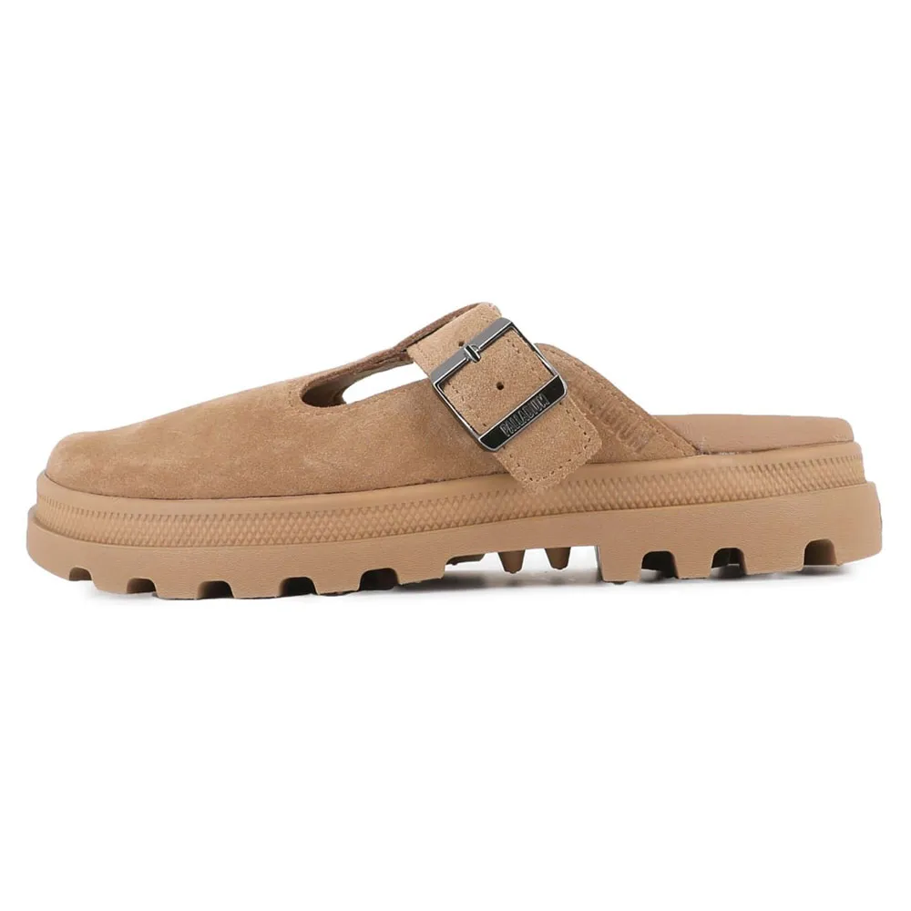 Купить Palladium 74454-252-m-41 Деревянные башмаки Dunelite Pyla Suede Dear Brown 35x25x15 EU 41 7ft.ru в интернет магазине Семь Футов