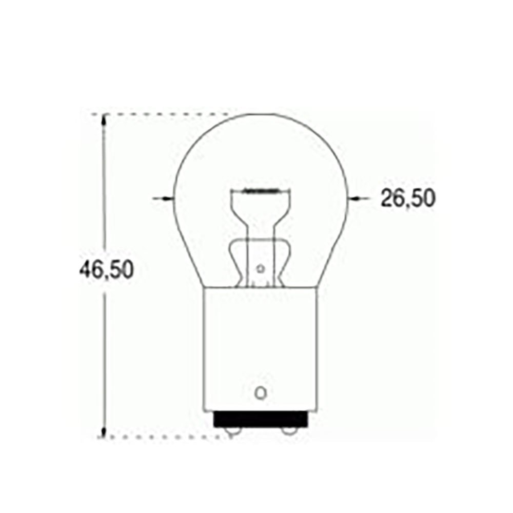 Купить Euromarine OBT121970 BA15D 12V 15W 26x46 mm Груша Луковица 2 единицы Clear / Grey 7ft.ru в интернет магазине Семь Футов