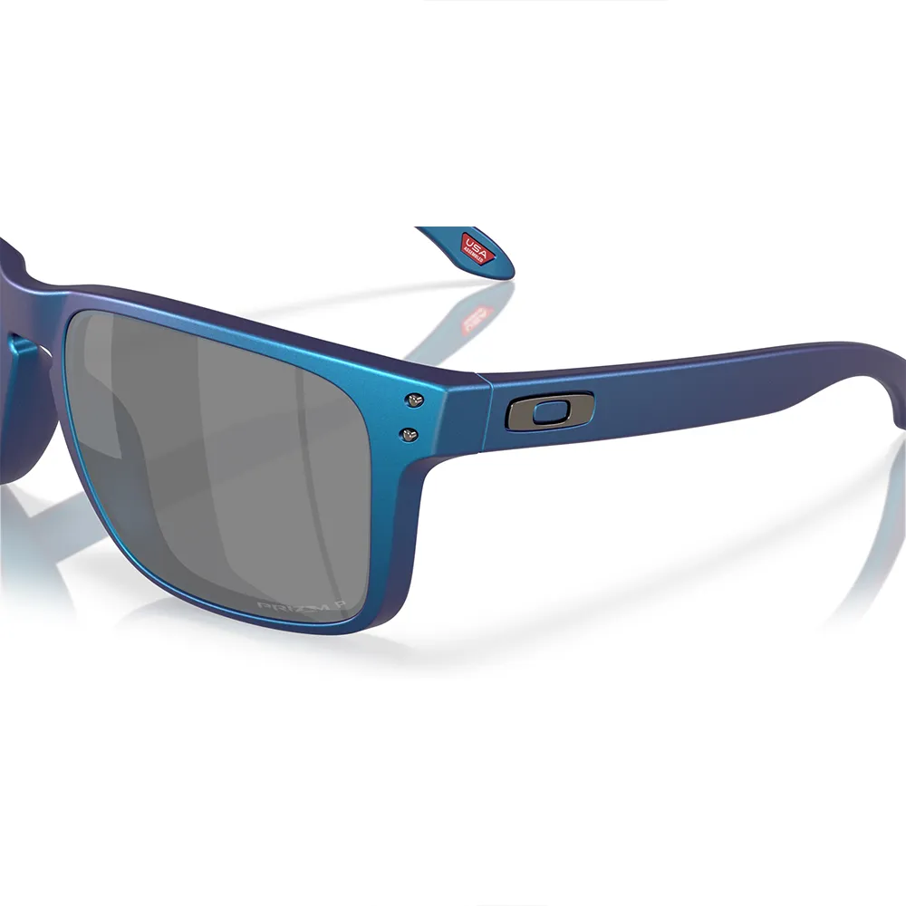 Купить Oakley OO9417-4759-59 Поляризационные солнцезащитные очки Holbrook XL Matte Cyan/Blue Colorshift Prizm Black Polar/CAT3 7ft.ru в интернет магазине Семь Футов