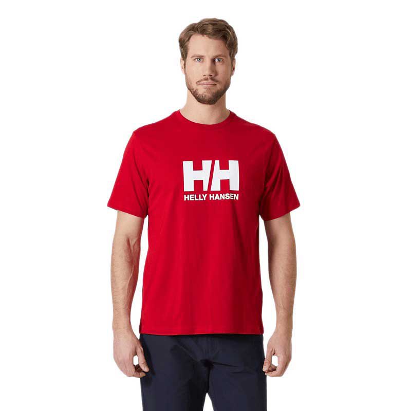 Купить Helly hansen 30396_162-3XL Футболка с коротким рукавом Logo 2.0 Red 3XL 7ft.ru в интернет магазине Семь Футов