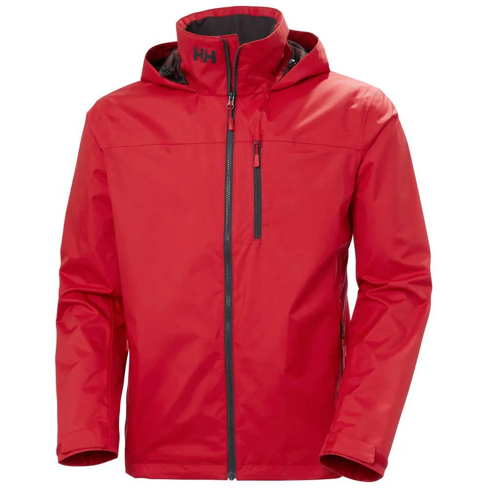 Купить Helly hansen 34443_162-l Куртка Crew Hooded 2.0 Red 30x25x10 7ft.ru в интернет магазине Семь Футов