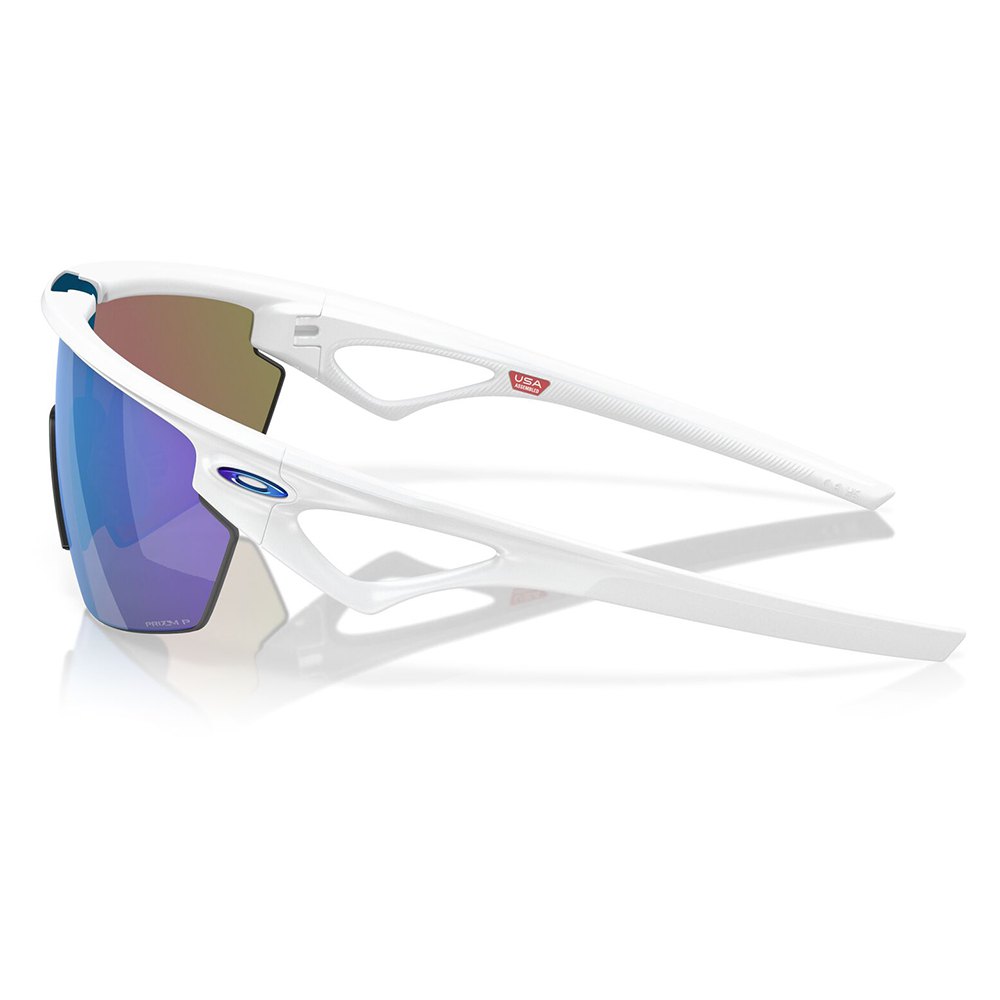 Купить Oakley 0OO9403-94030236 поляризованные солнцезащитные очки Sphaera Matte White Prizm Sapphire Polarized/CAT3 7ft.ru в интернет магазине Семь Футов